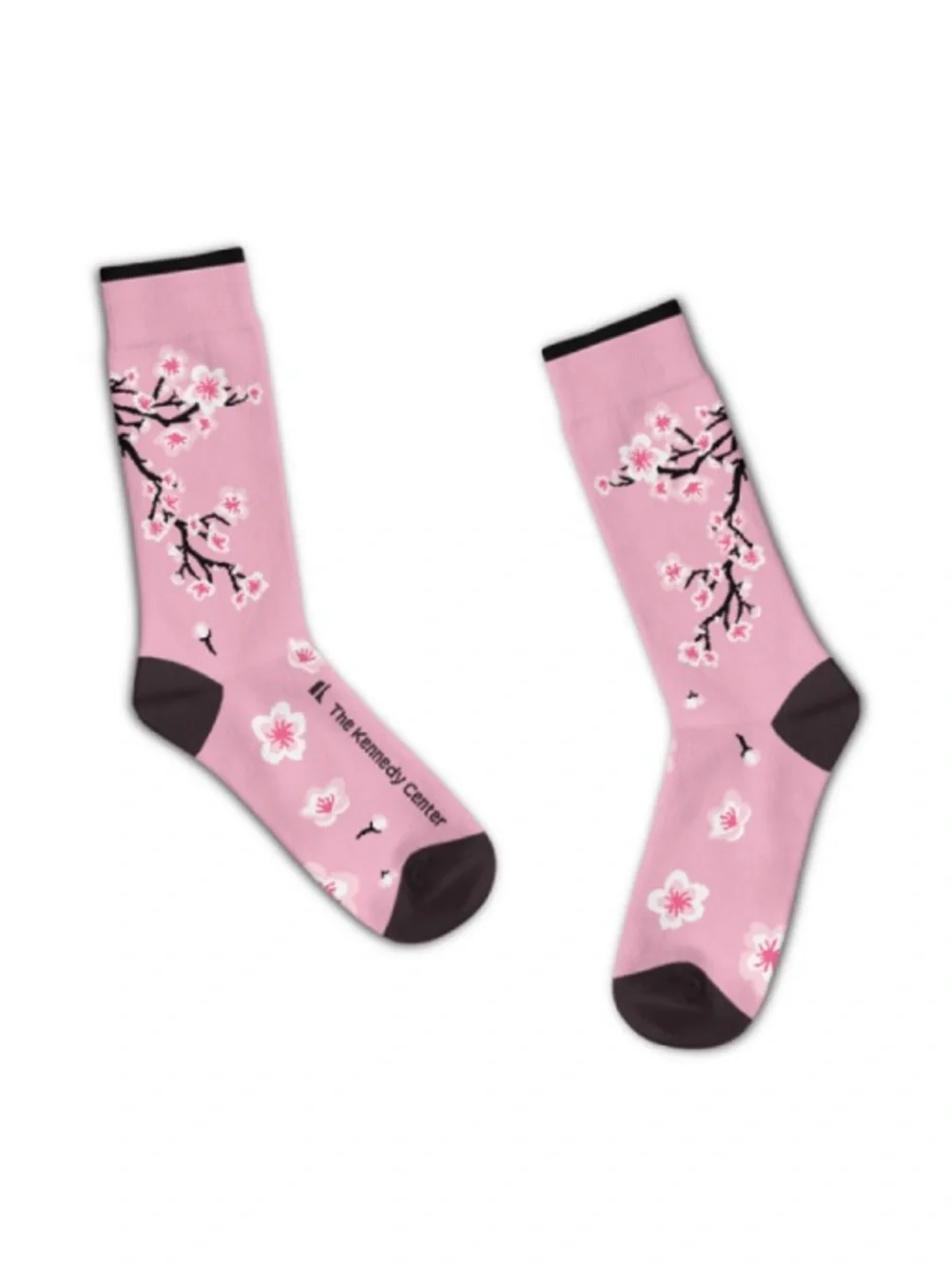 Two (2) Pairs Cherry Blossom Socks - The Kennedy Center